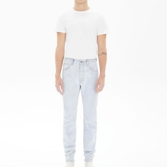 Helmut Lang Unisex Masc Lo Drainpipe Denim Jeans